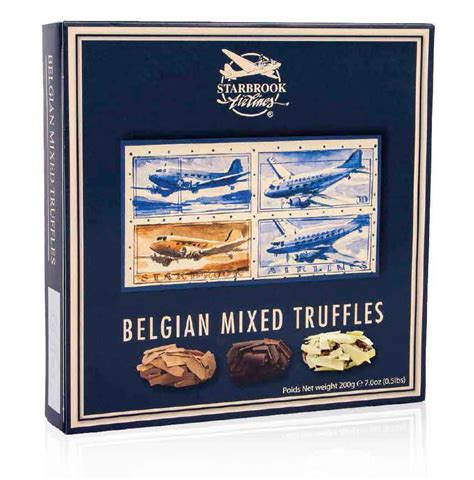 starbrook airlines belgian mixed truffles